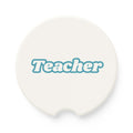 Teacher Soapstone Car Coaster