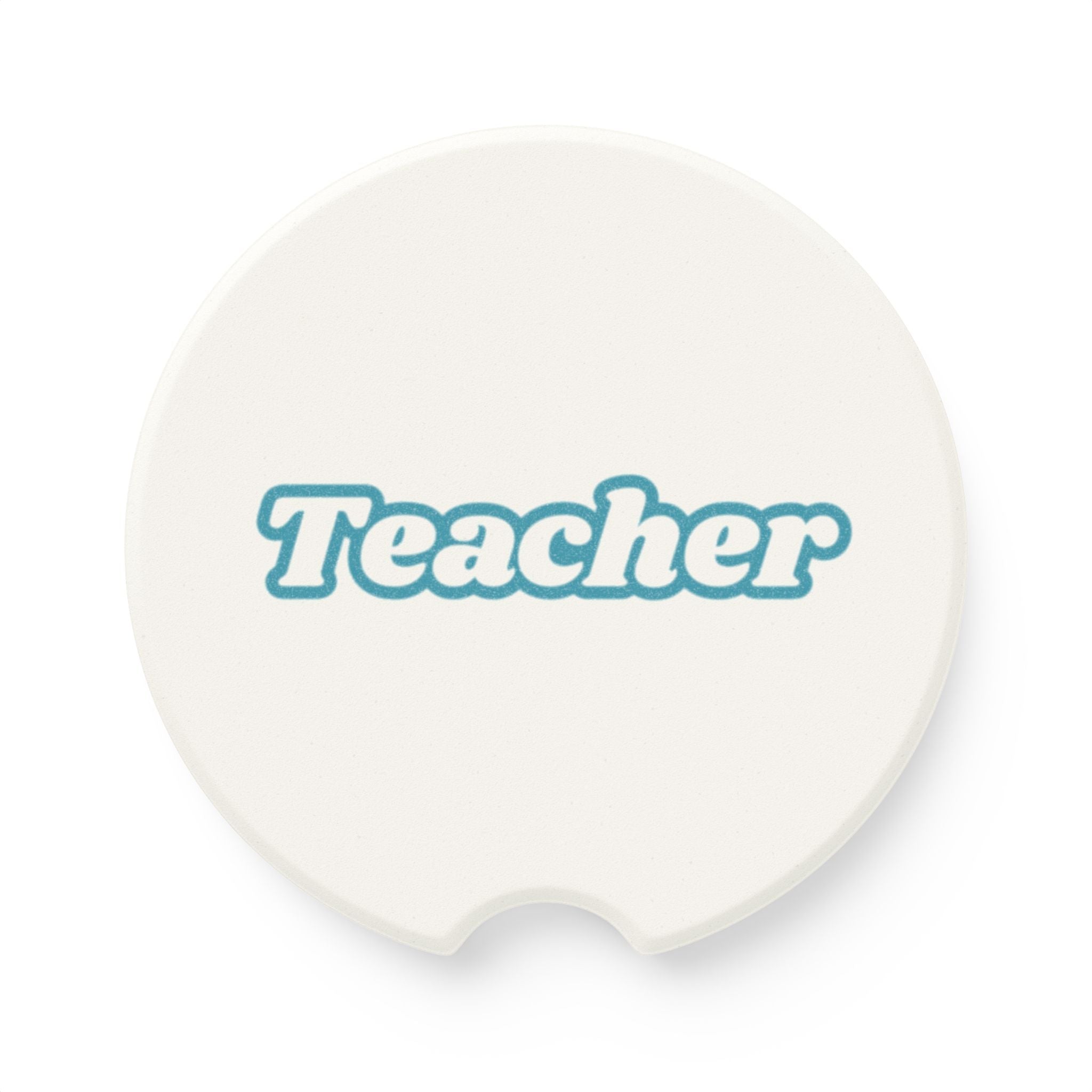 Teacher Soapstone Car Coaster