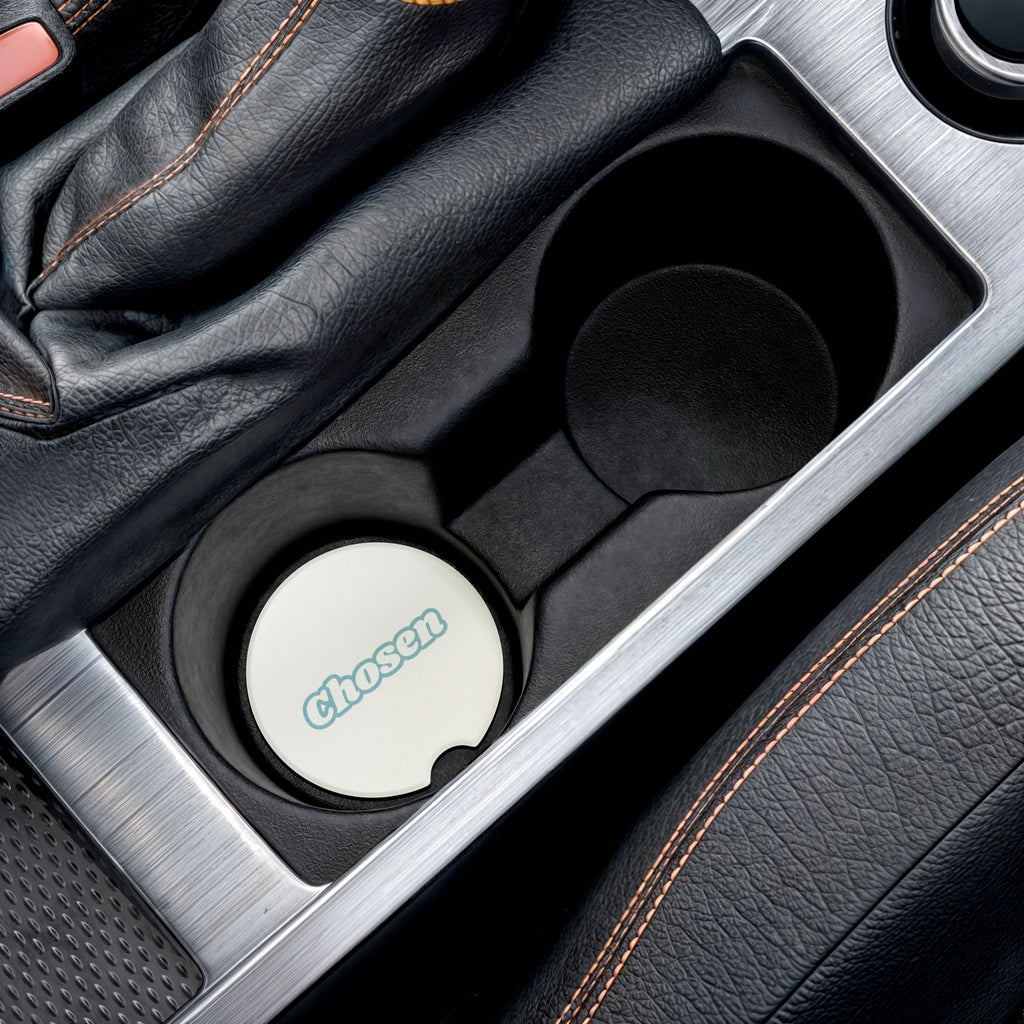 Chosen Soapstone Car Coaster