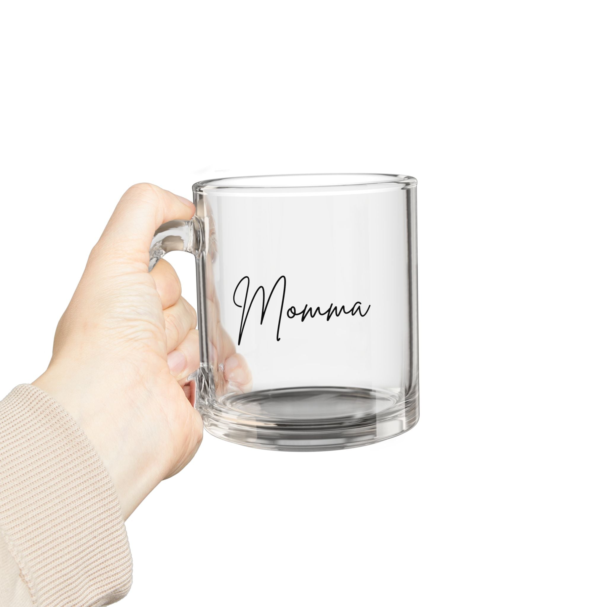 Momma Glass Mug, 10oz