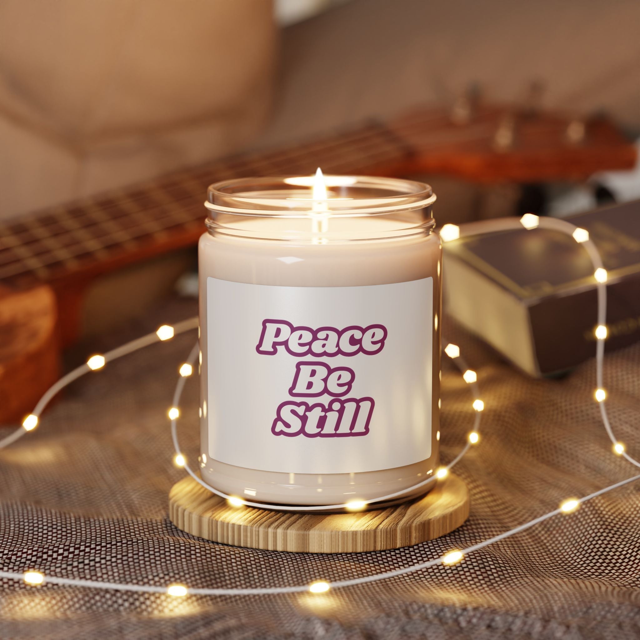 Peace Scented Soy Candle, 9oz