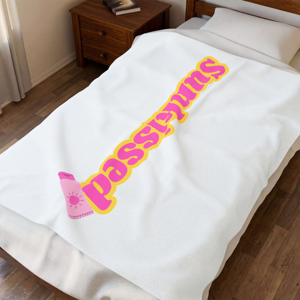 Sunkissed Velveteen Plush Blanket