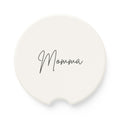 Momma Soapstone Car Coaster