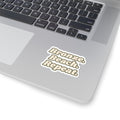 Bronze Kiss-Cut Stickers