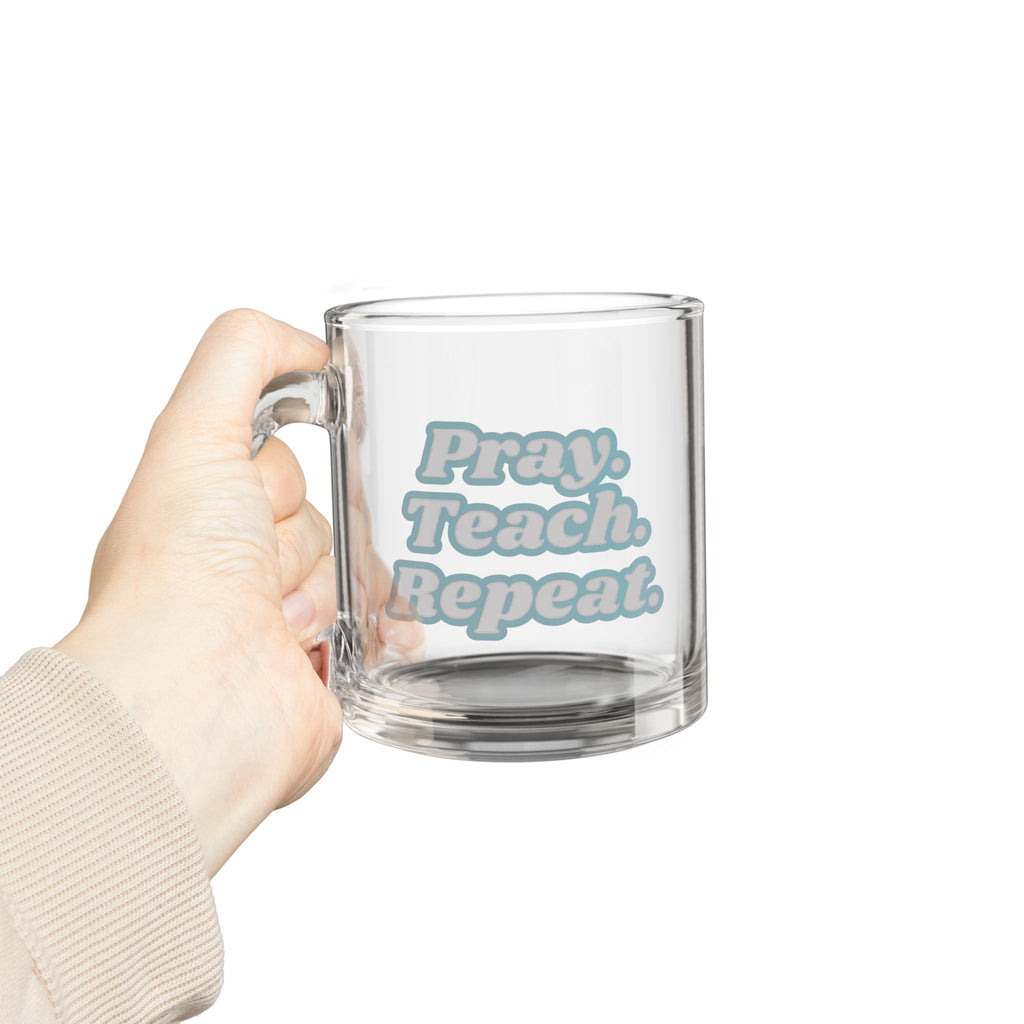 PTeachR Glass Mug, 10oz