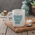 Spirit White Ceramic Mug, 11oz