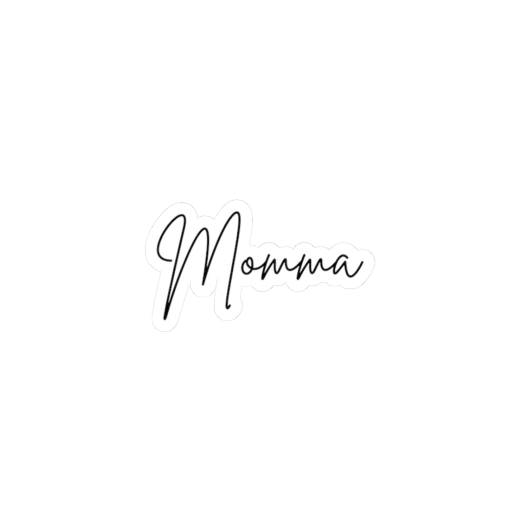 Momma Kiss-Cut Stickers