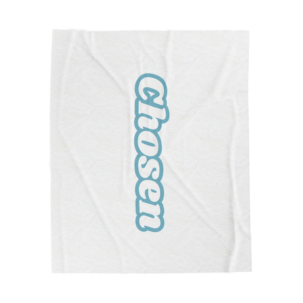 Chosen Velveteen Plush Blanket