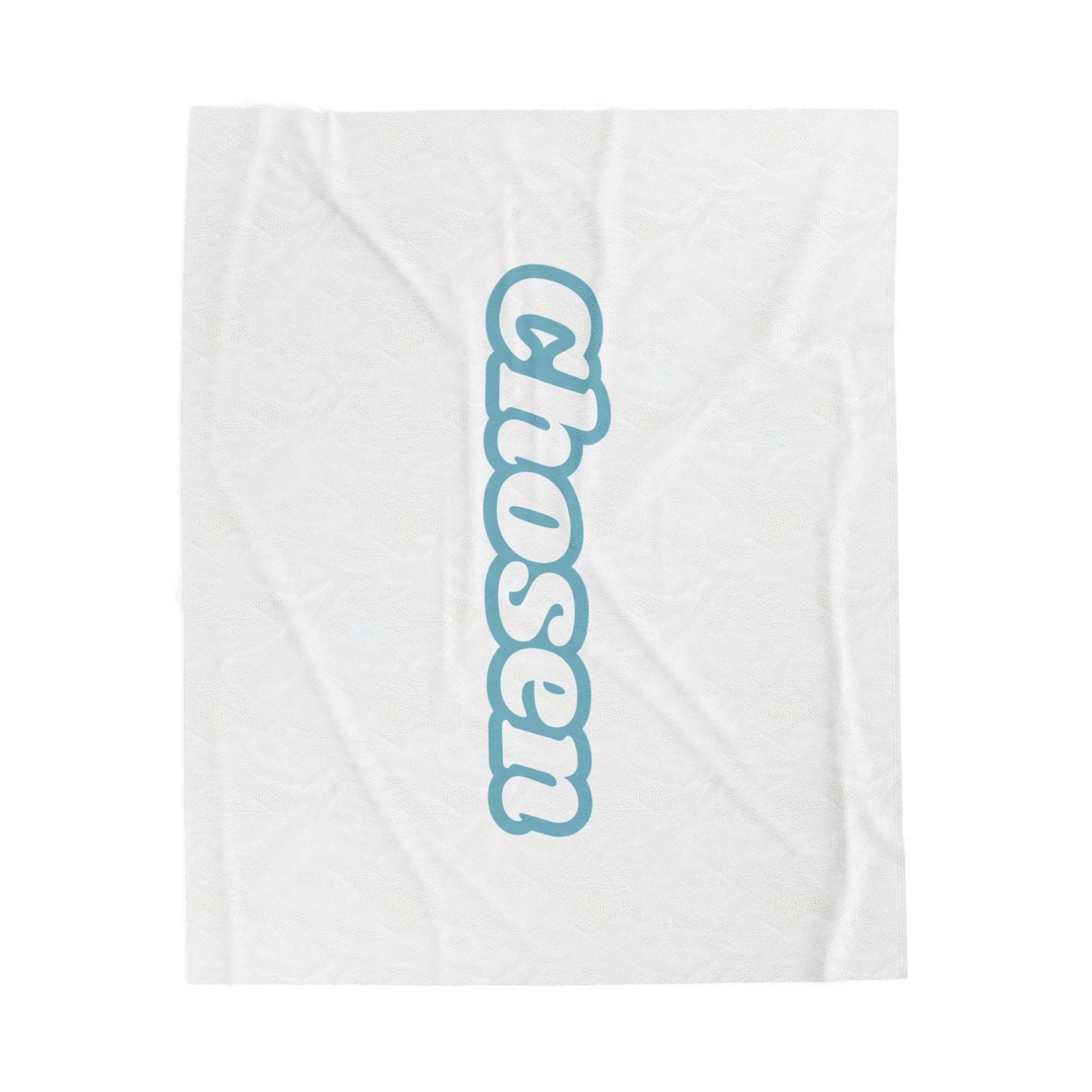 Chosen Velveteen Plush Blanket