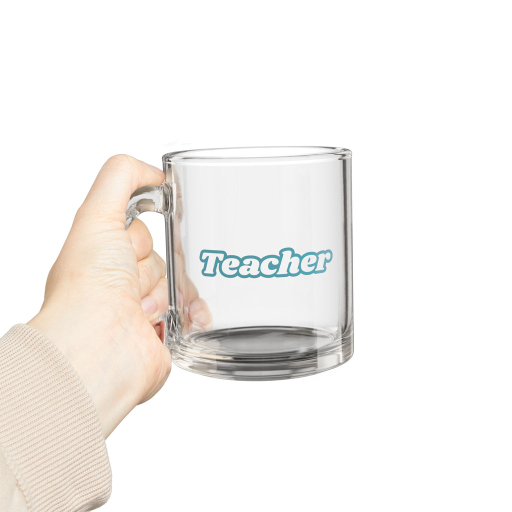 Teacher Glass Mug, 10oz
