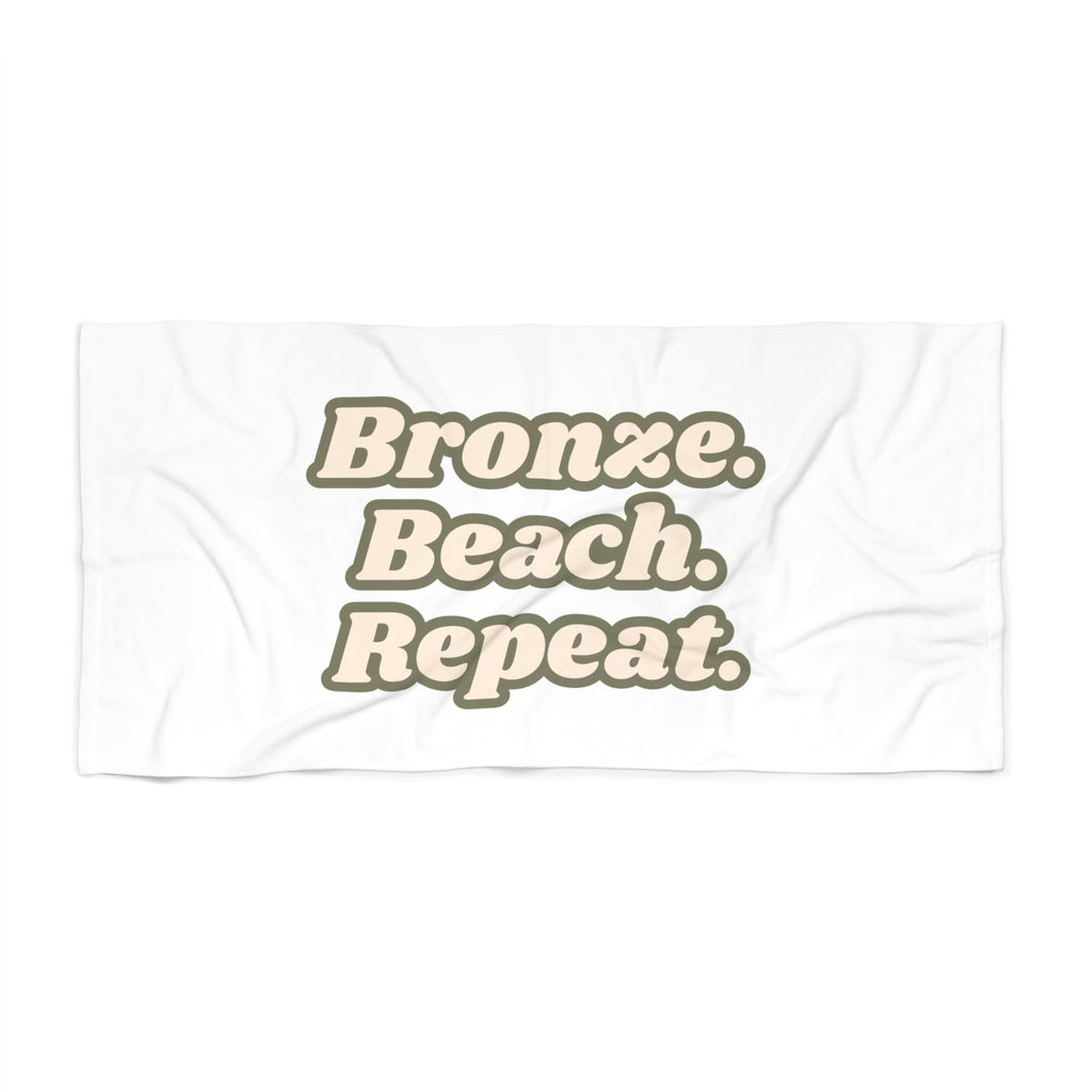 Bronze Beach Towel