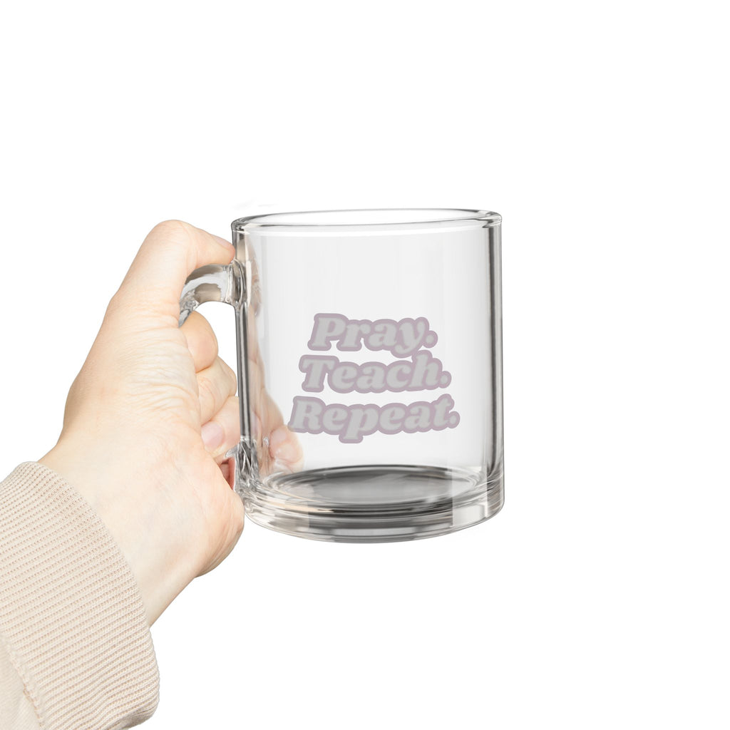 PTeachR Glass Mug, 10oz