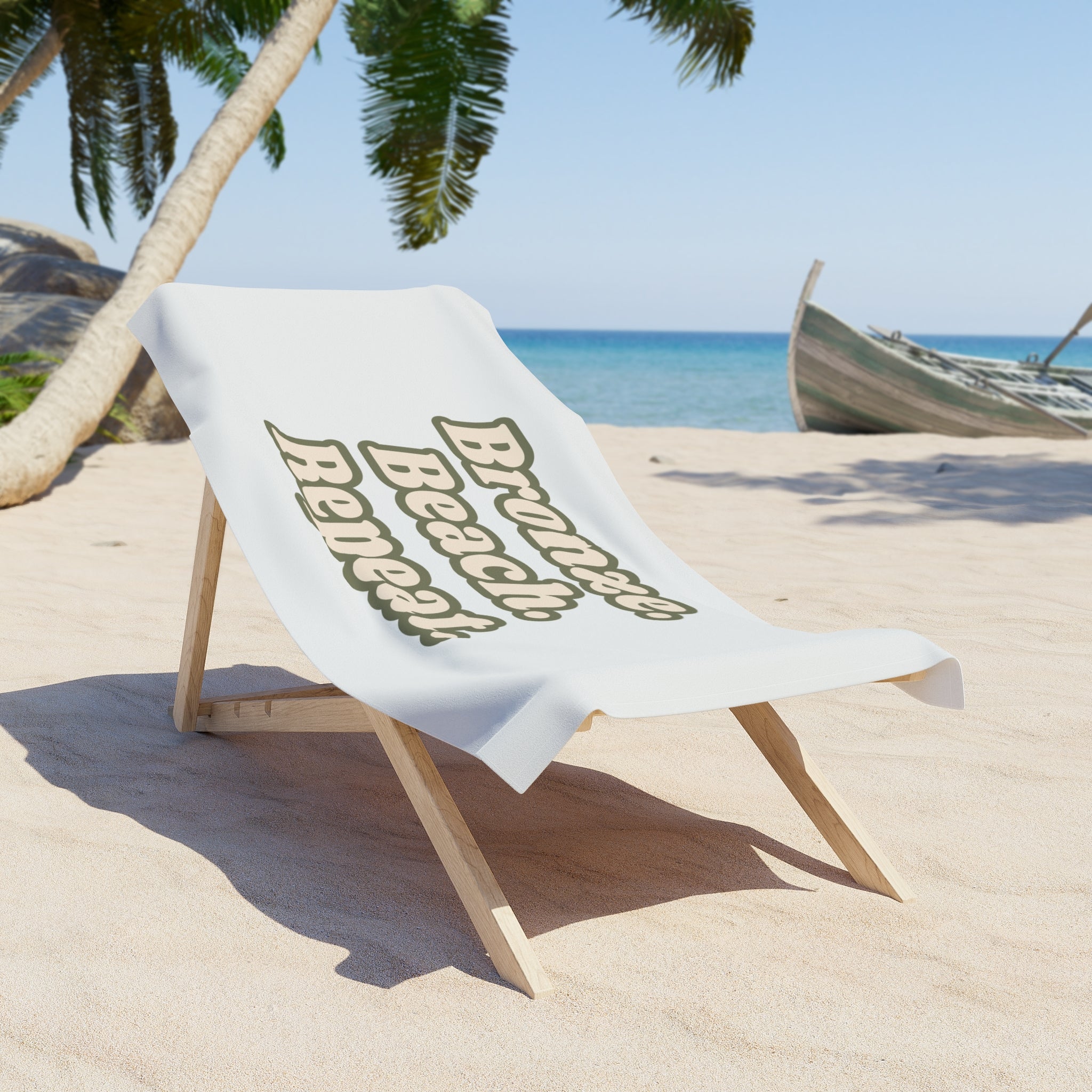 Bronze Beach Towel