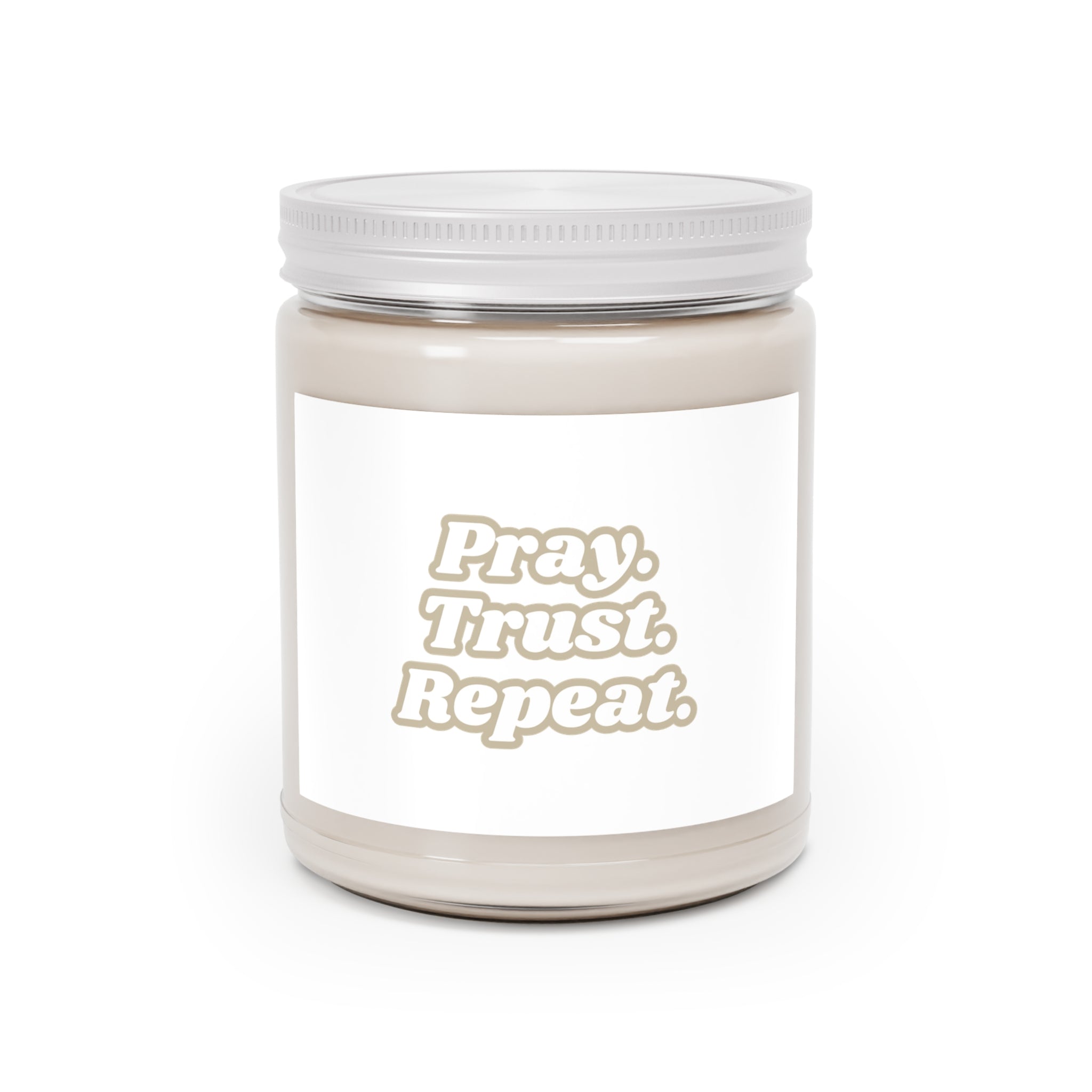 PTR Scented Soy Candles with White Lid, 9oz