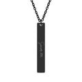 Senior Vertical Bar Necklace (Engraving)