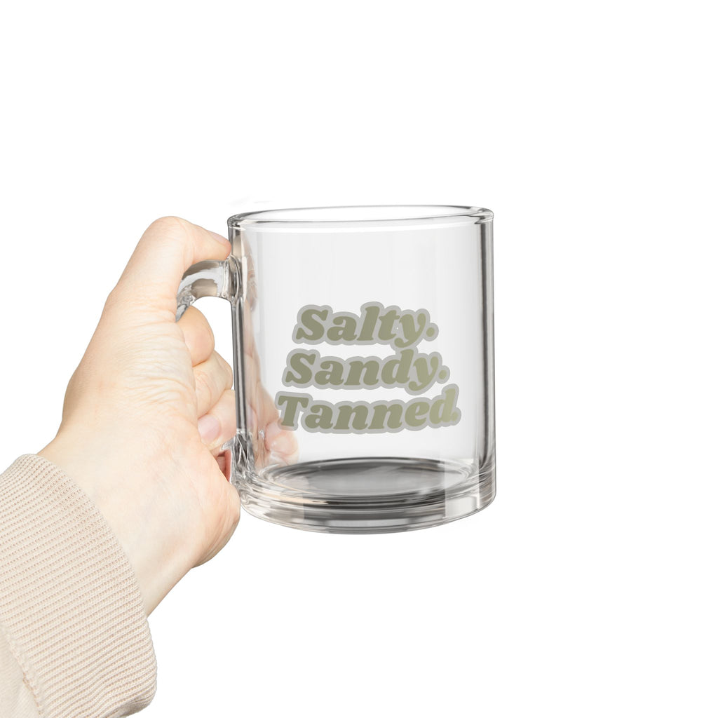 Salty Glass Mug, 10oz