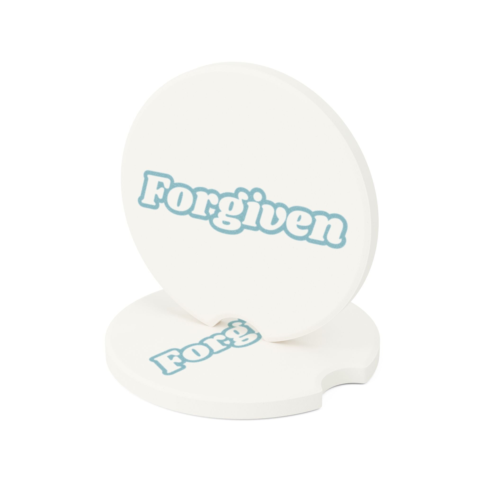 Forgiven Soapstone Car Coaster