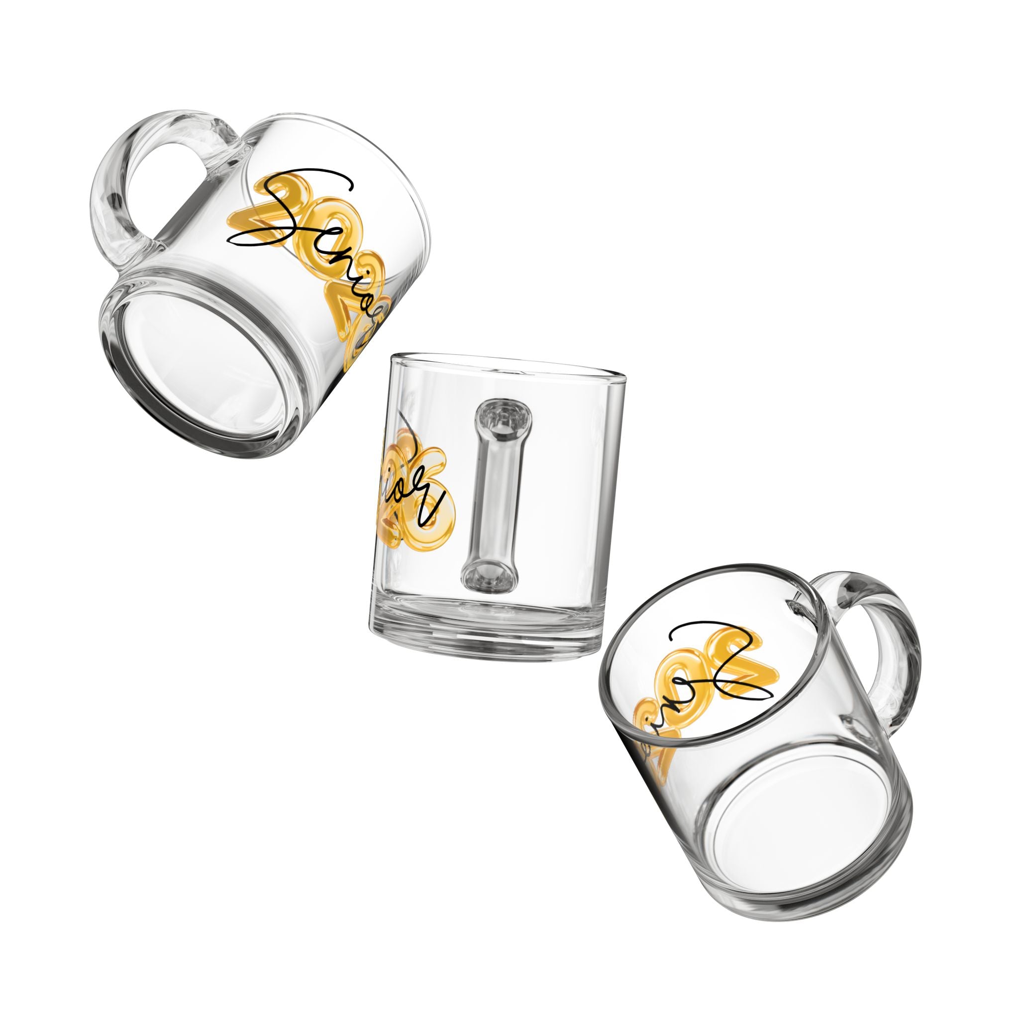 Senior Glass Mug, 10oz