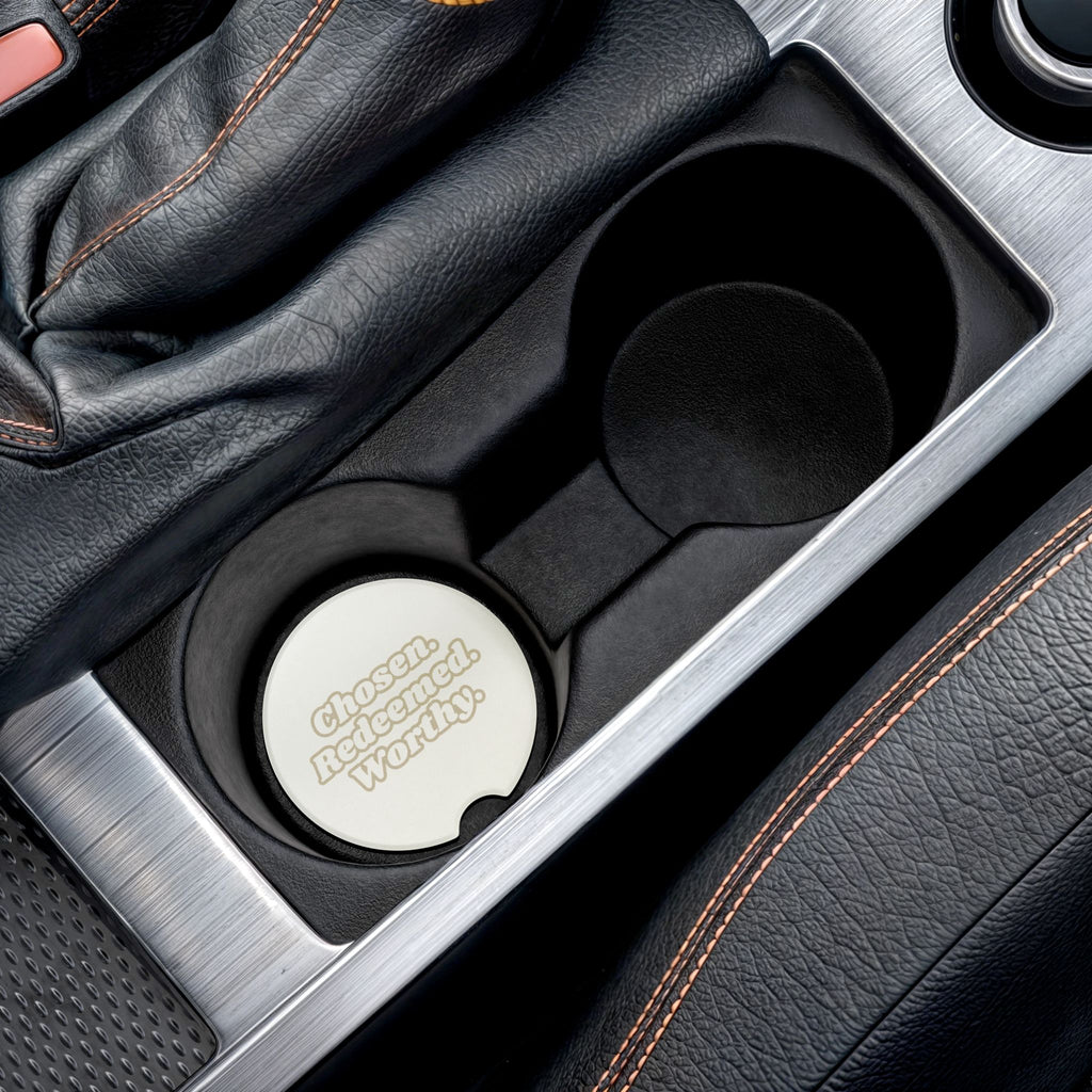 CRW Soapstone Car Coaster