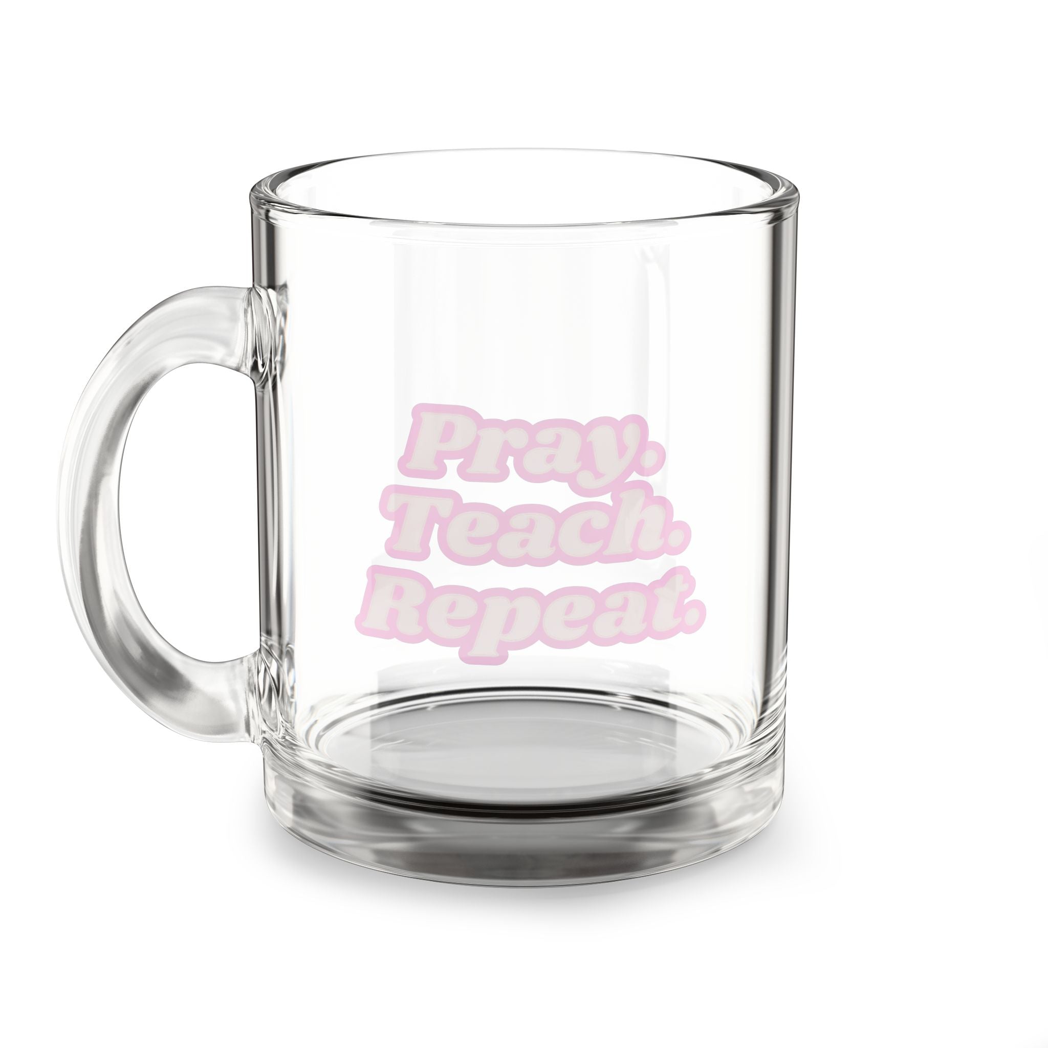 PTeachR Glass Mug, 10oz