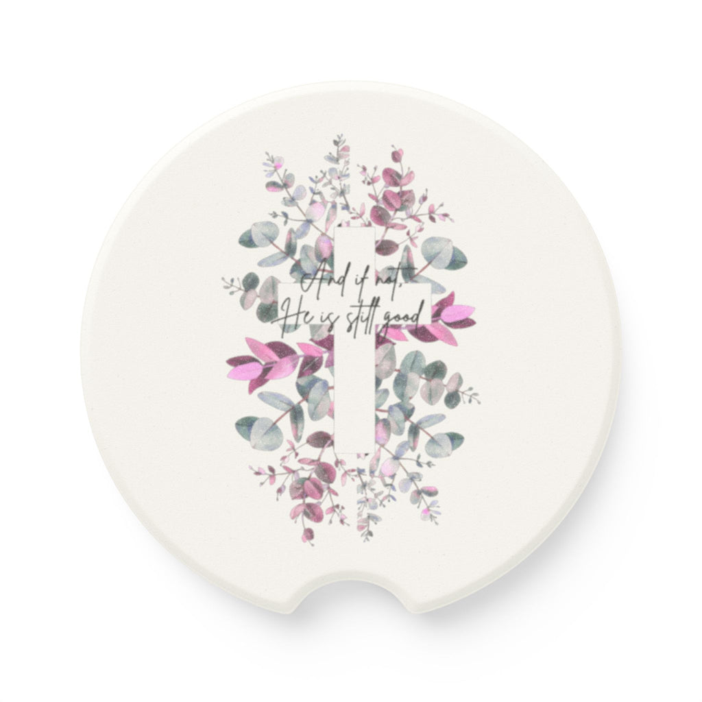 He is Still Good Soapstone Car Coaster