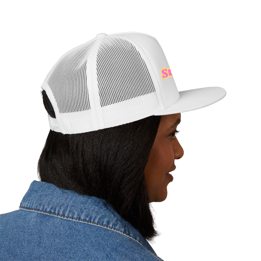 Sunkissed 5 Panel Trucker Cap