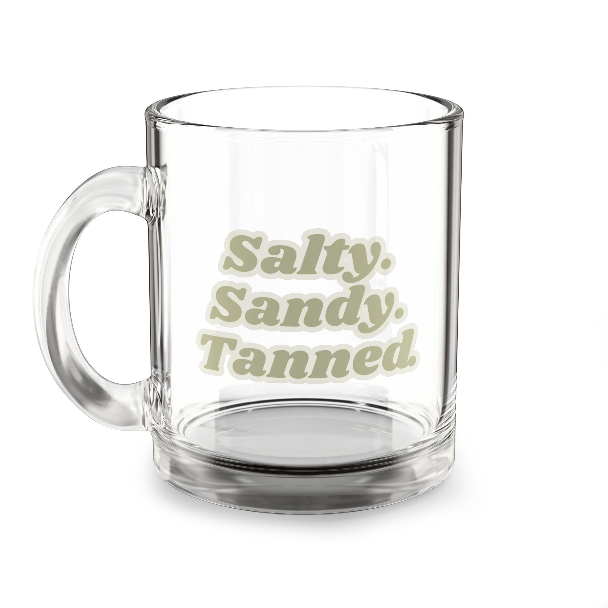 Salty Glass Mug, 10oz