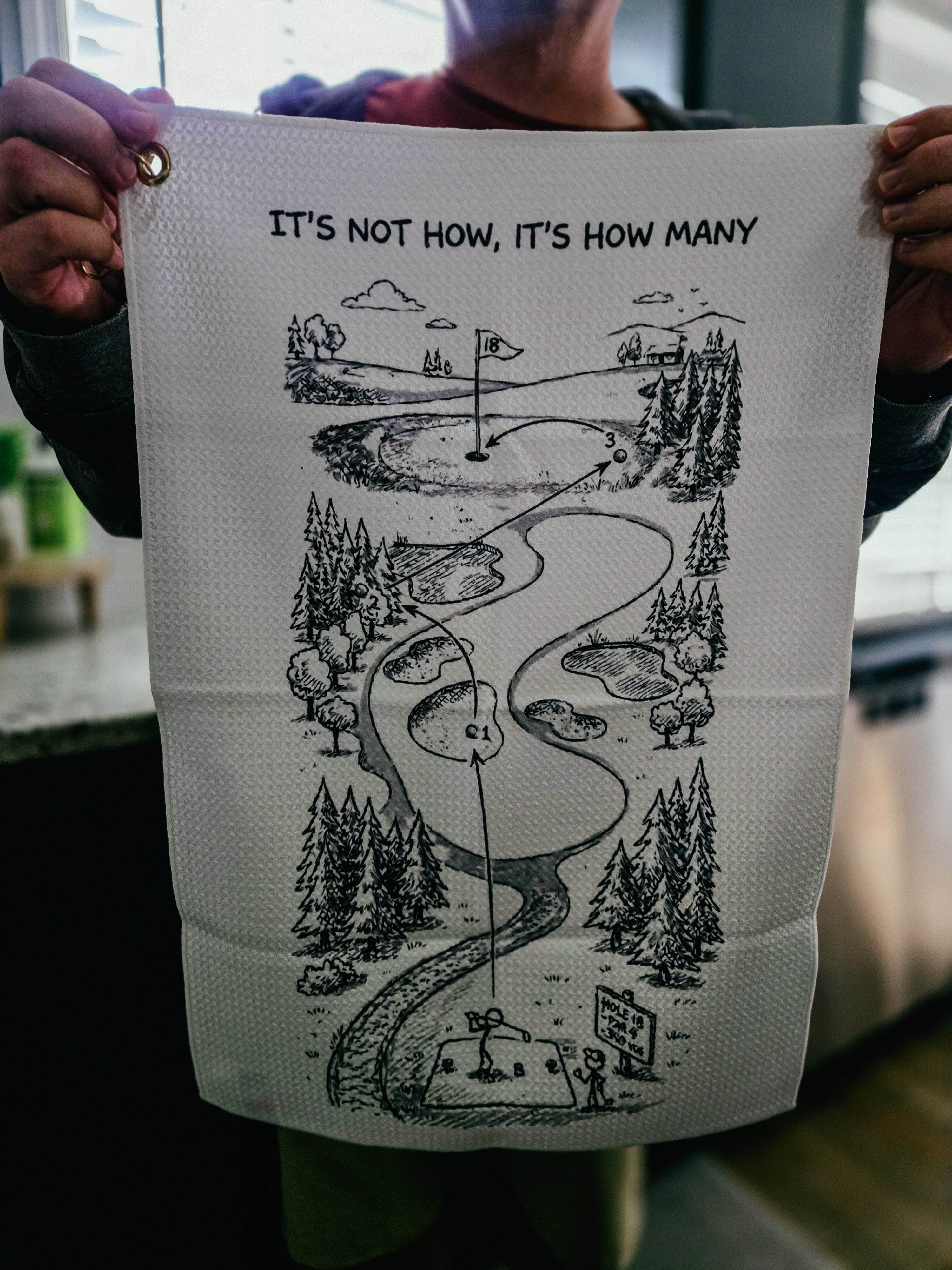 Its Not How Golf Towels