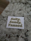 Salty Kiss-Cut Stickers