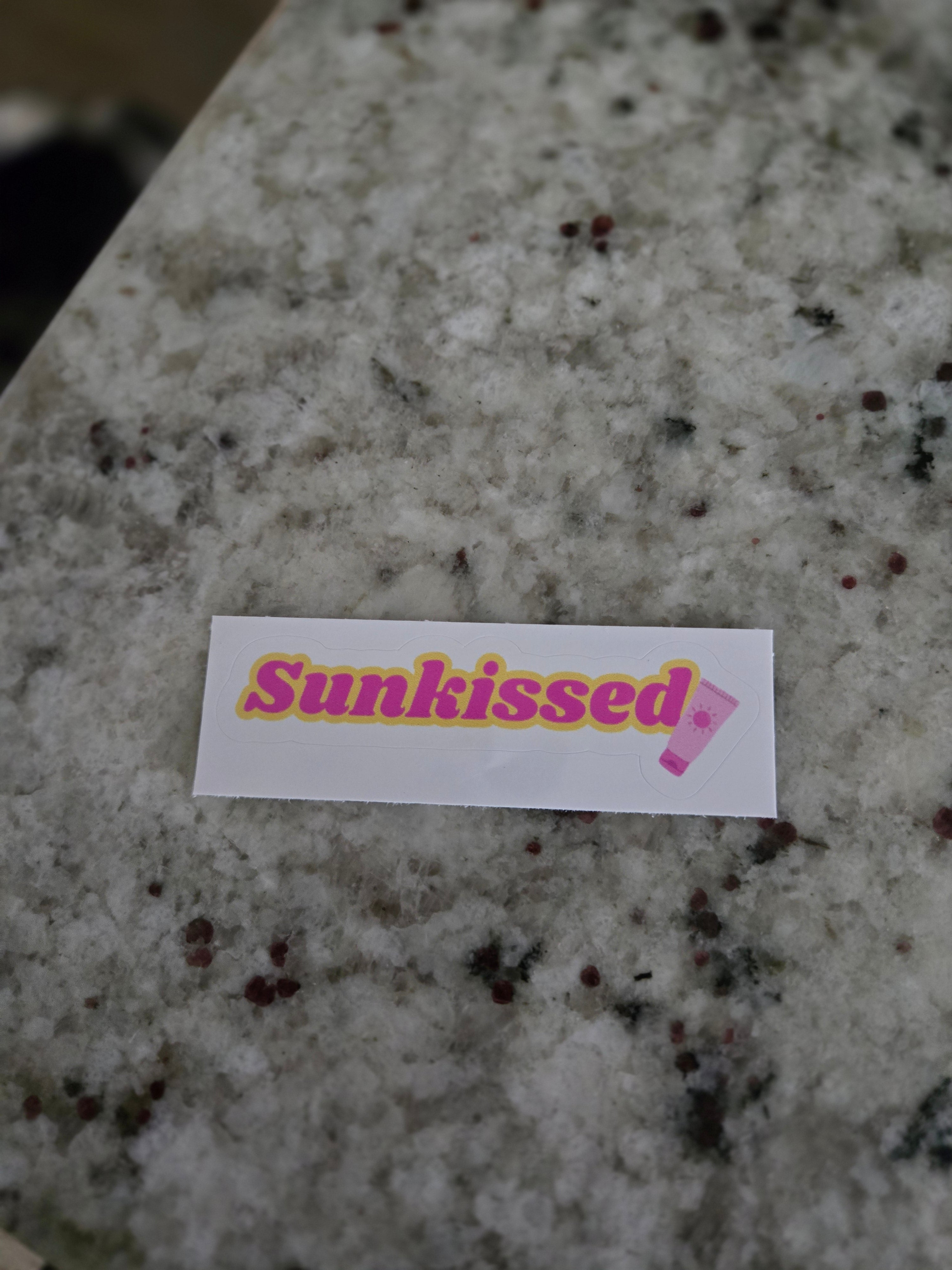 Sunkissed Kiss-Cut Stickers