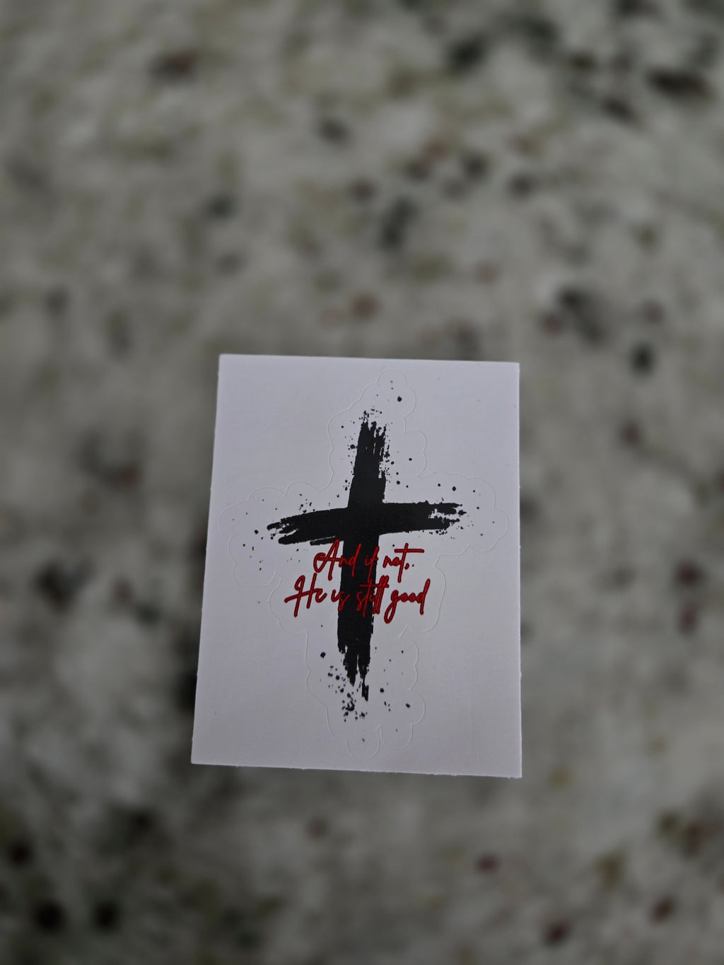 And if Not Kiss-Cut Stickers