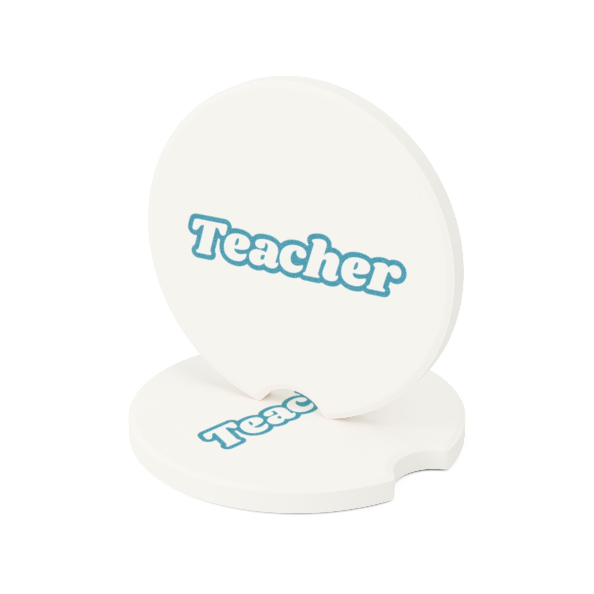 Teacher Soapstone Car Coaster