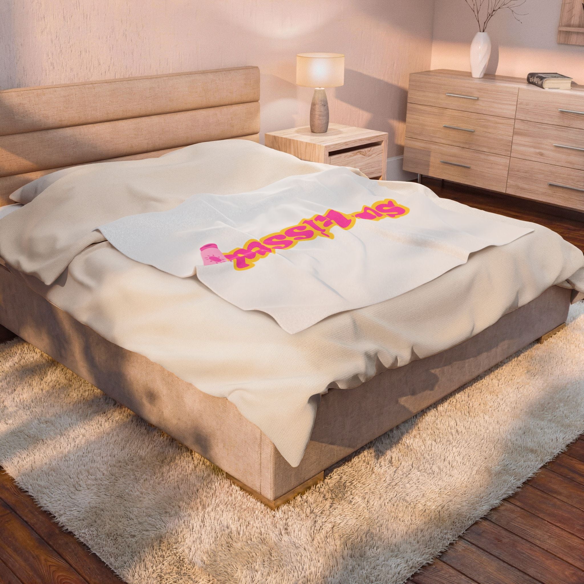 Sunkissed Velveteen Plush Blanket