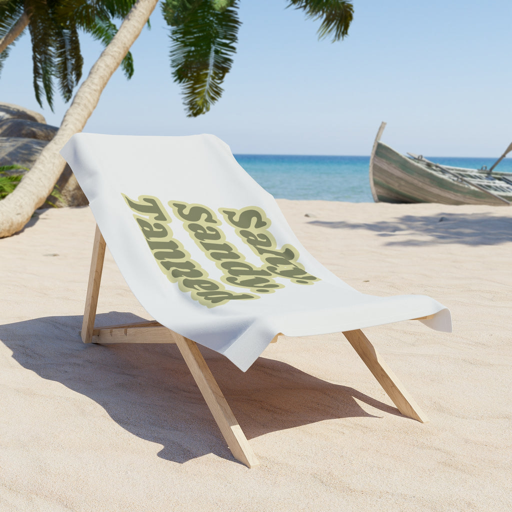 Salty Beach Towel