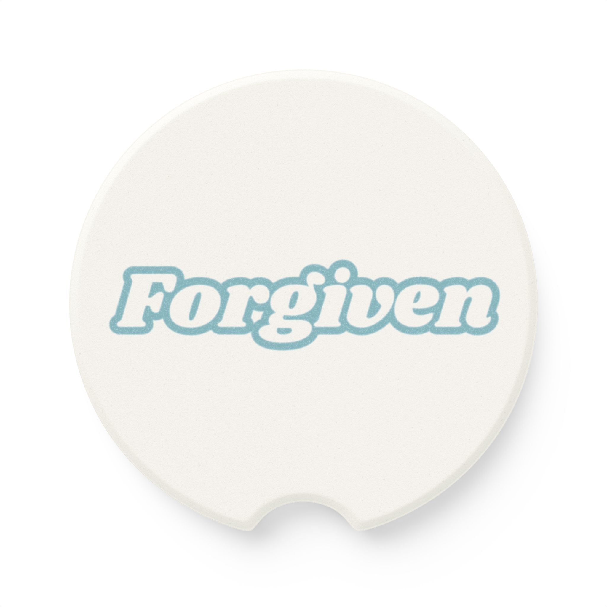 Forgiven Soapstone Car Coaster