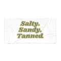 Salty Beach Towel