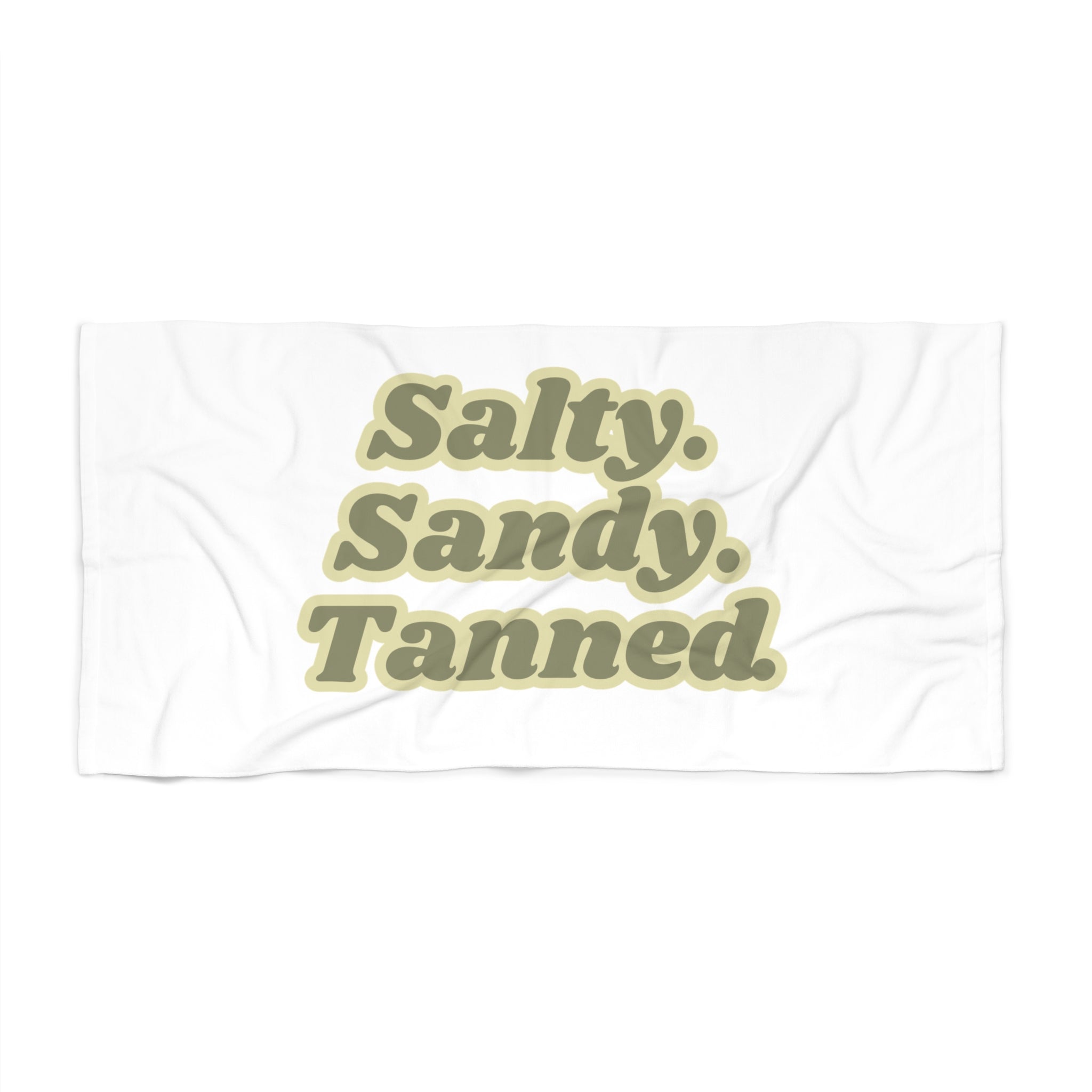 Salty Beach Towel