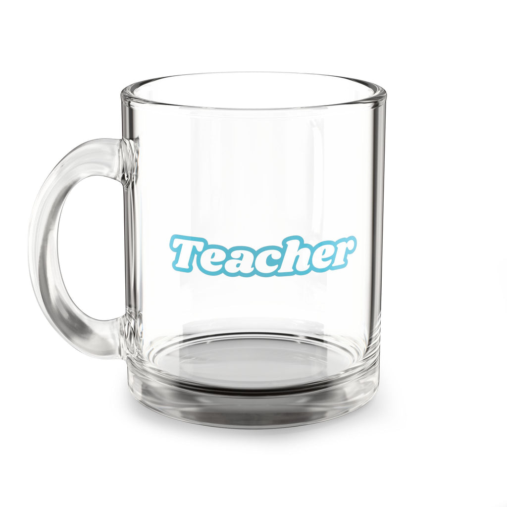 Teacher Glass Mug, 10oz