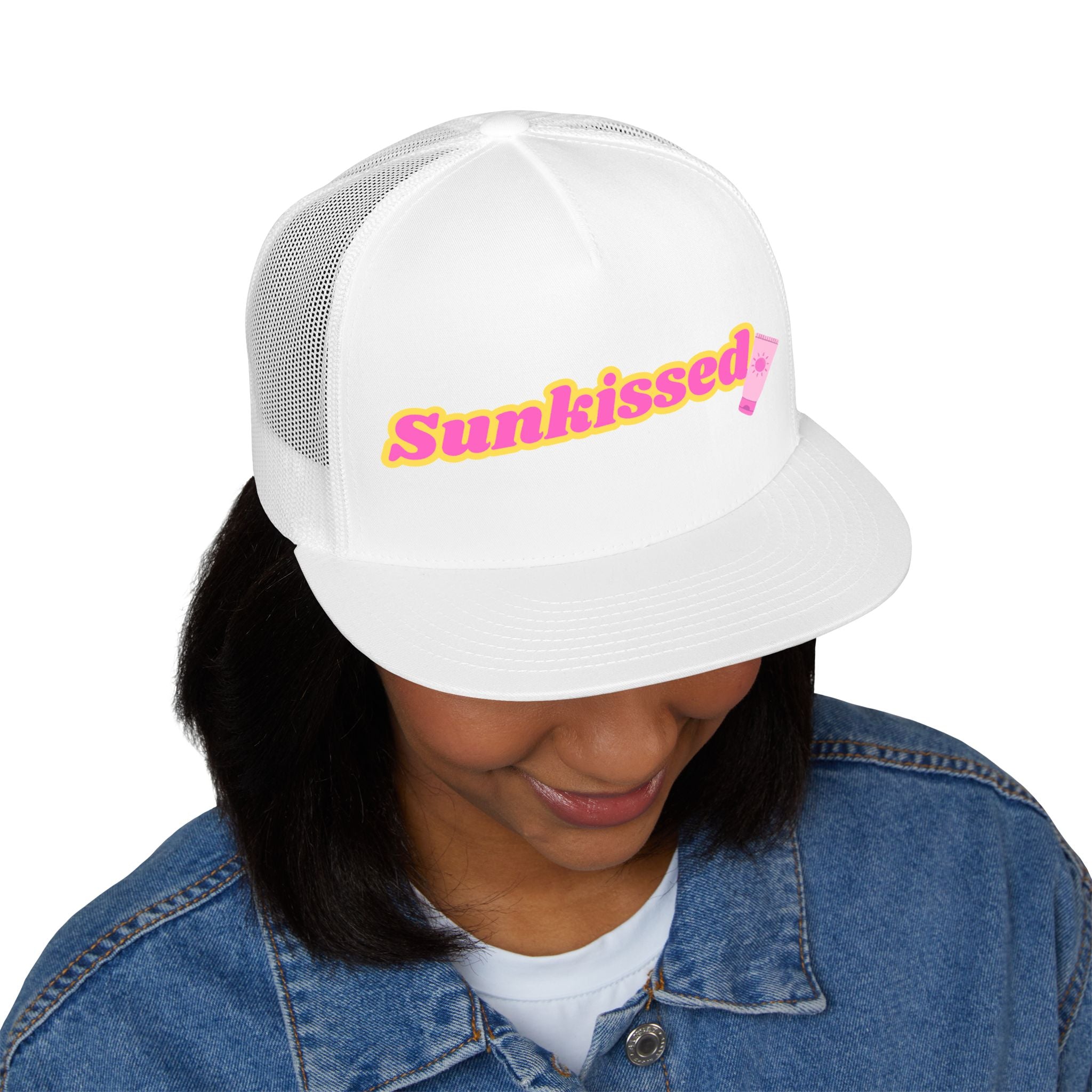 Sunkissed 5 Panel Trucker Cap