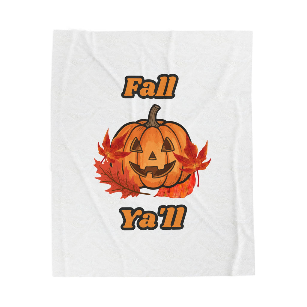 Fall Velveteen Plush Blanket