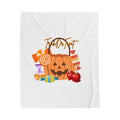 Trick or Treat Velveteen Plush Blanket
