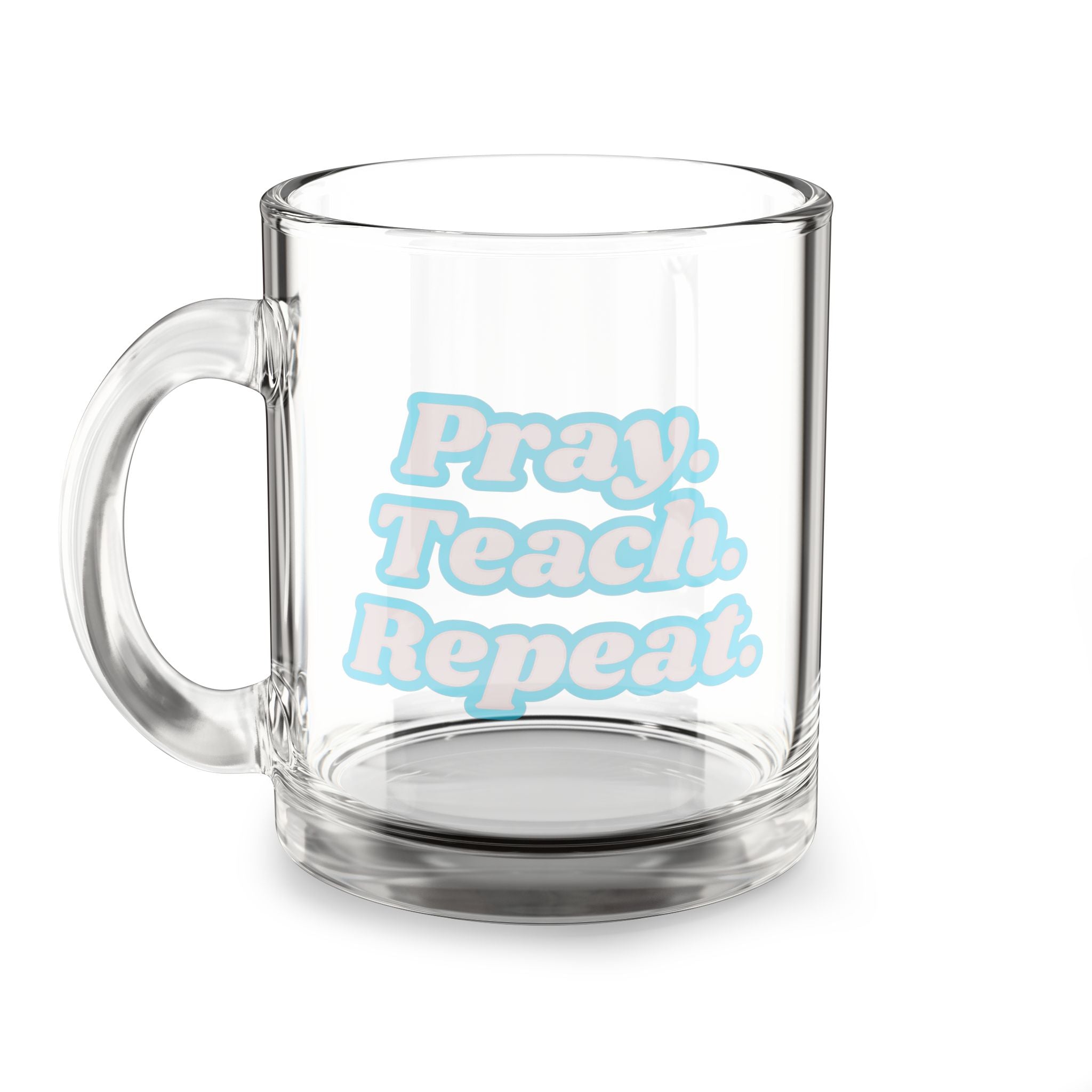 PTeachR Glass Mug, 10oz