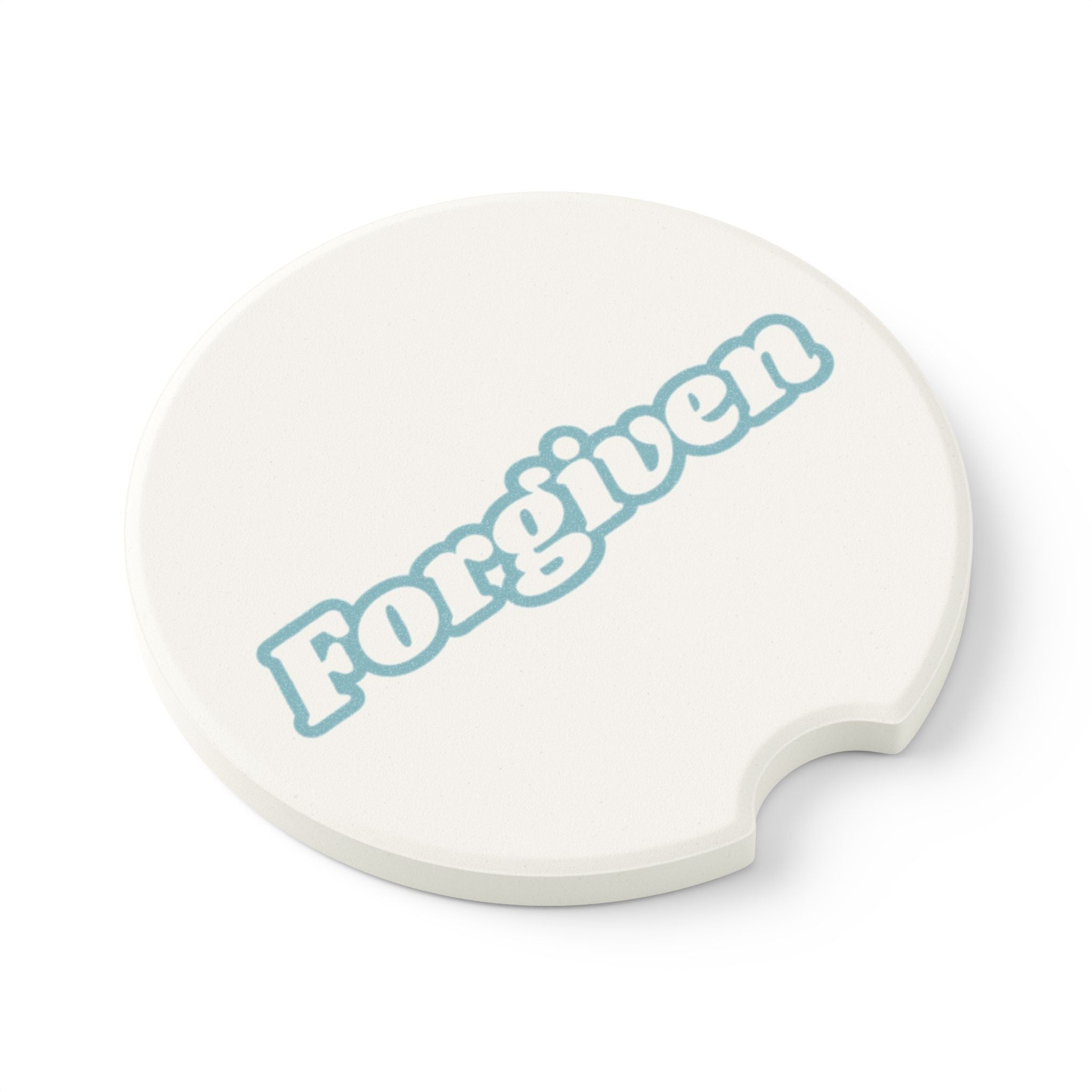Forgiven Soapstone Car Coaster