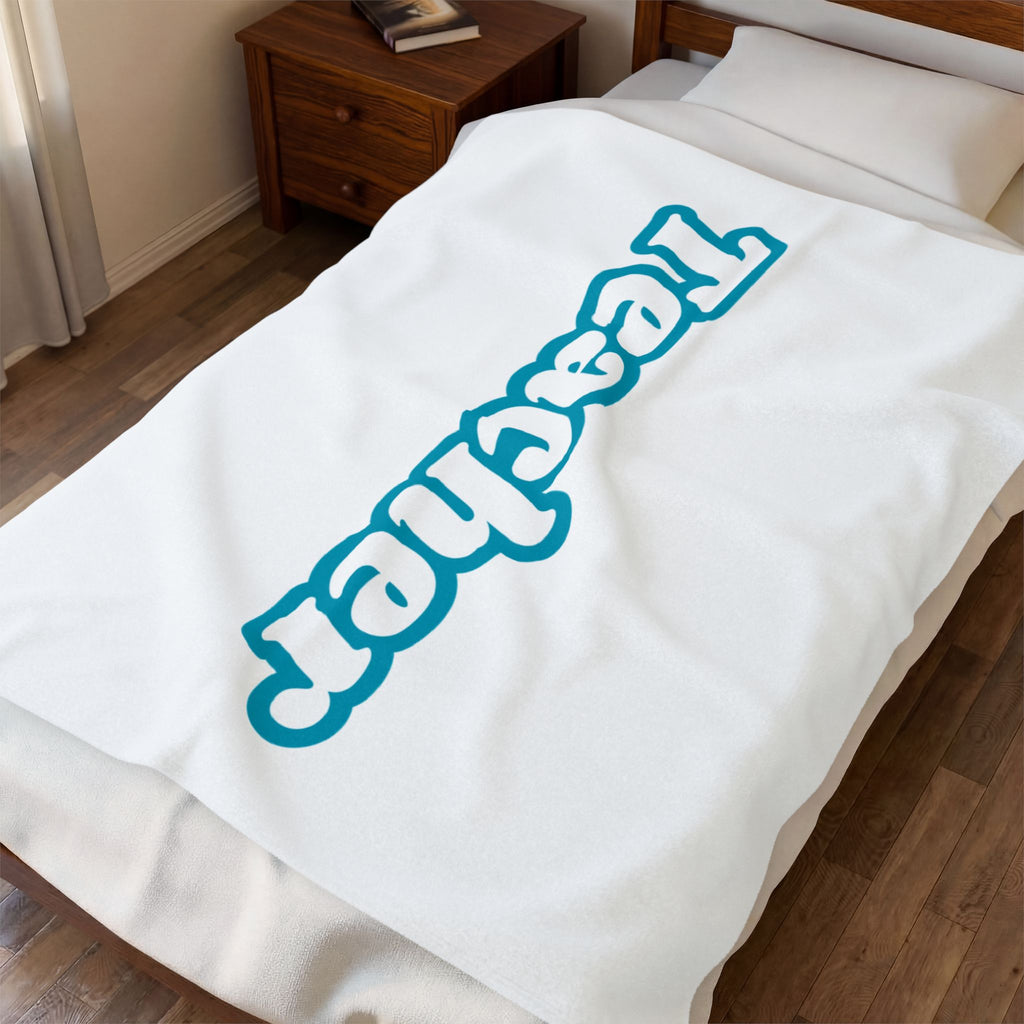 Teacher Velveteen Plush Blanket