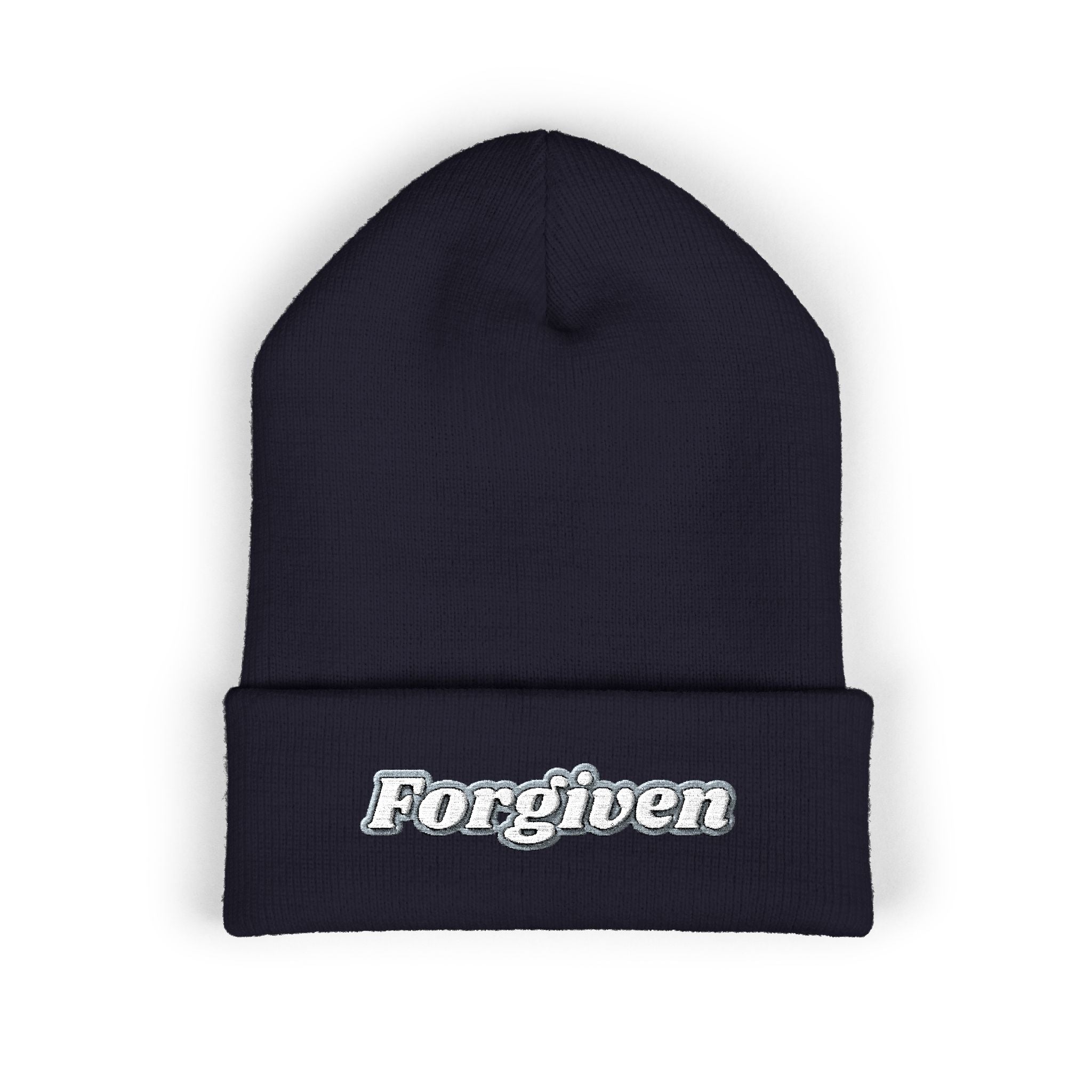 Forgiven Classic Cuffed Beanie (Embroidery)