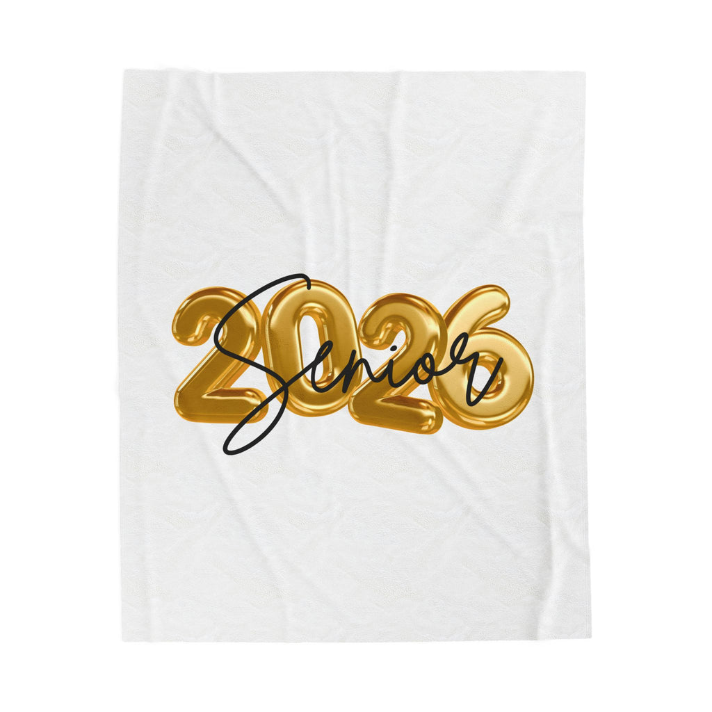Senior Velveteen Plush Blanket