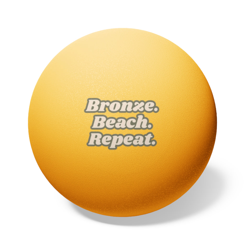 Bronze Ping Pong Balls, 6 pcs