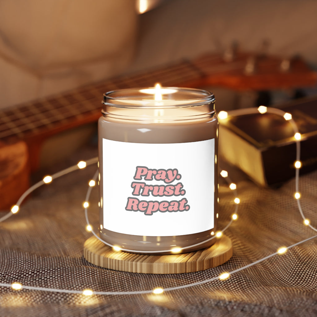 PTR Scented Soy Candles with White Lid, 9oz