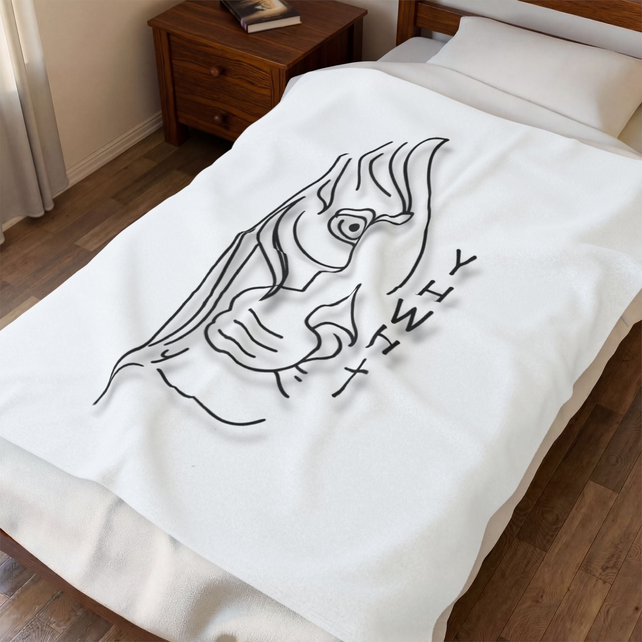 Lion Velveteen Plush Blanket