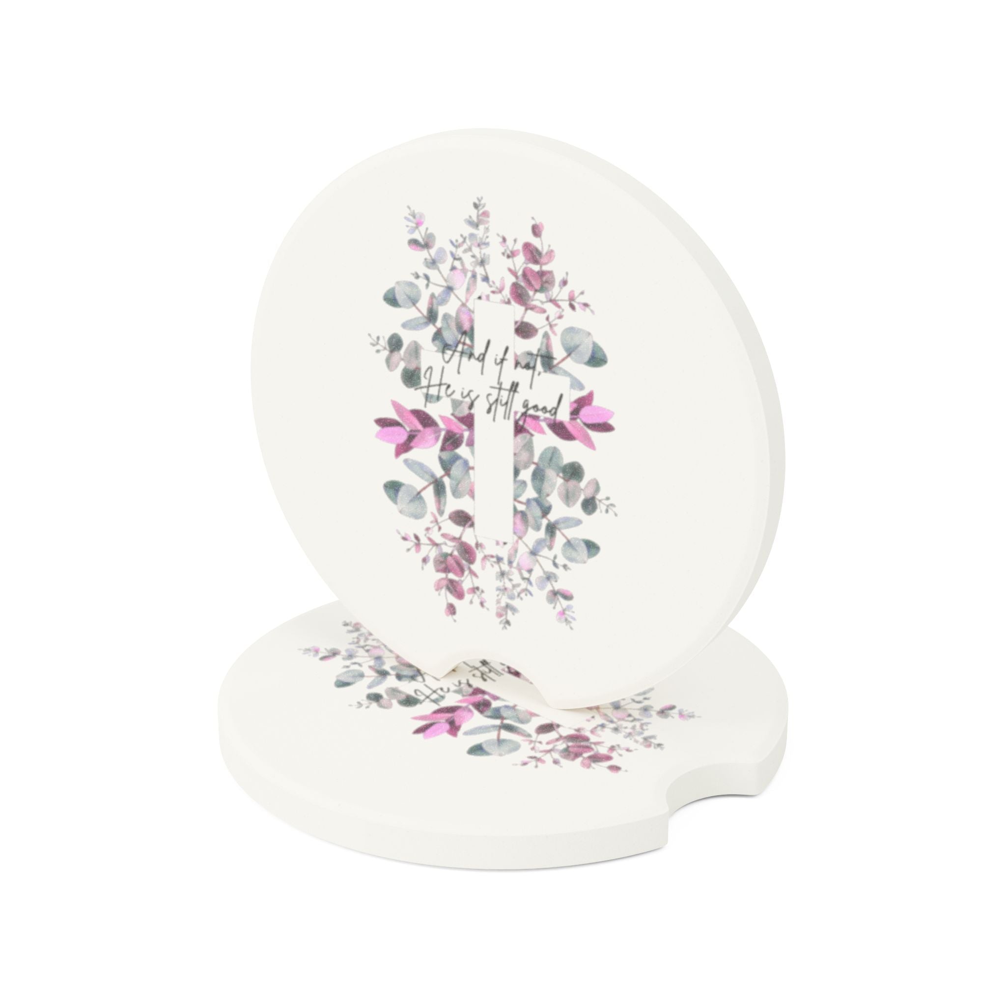 He is Still Good Soapstone Car Coaster